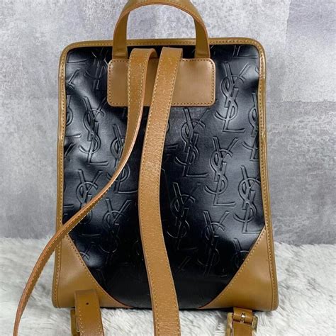 ysl rucksack braun|ysl backpacks.